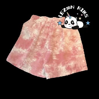 LEZONKIDS - New Product Explosion pink soft jean girl denim shorts trousers for kids girls jeans